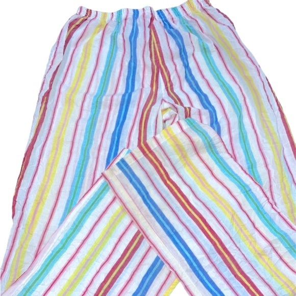 Victorias Secret PINK pajamas striped cotton size xsmall - Picture 3 of 7